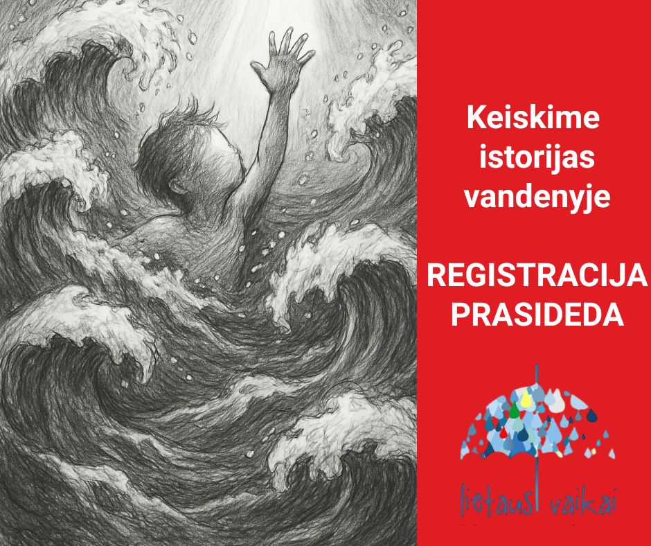 Keiskime istorijas vandenyje – Šiaulių miesto/rajono vaikams skirto projekto registracija prasideda